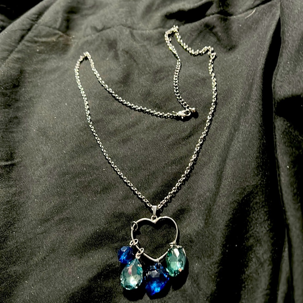 Blue Heat Necklace